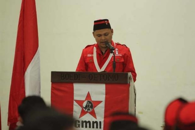 Ketua Umum DPP GMNI, Arjuna Putra Aldino