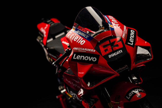 Ducati Desmosedici untuk musim balap MotoGP 20210. Foto: Ducati