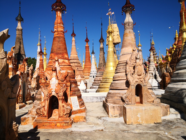 Nyaung Ohak, reruntuhan kuil di Myanmar. Foto: Shutter Stock