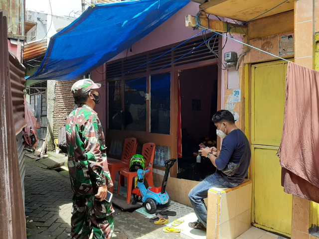 Rumah orang tua teroris L di Makassar. Foto: Dok. Istimewa