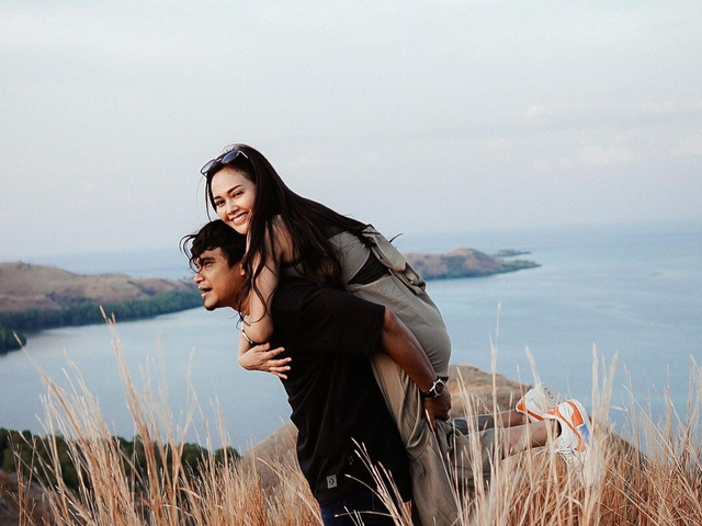 Maell Lee dan Intan Ratna Juwita. Foto: Instagram/intanratnajuwitaa