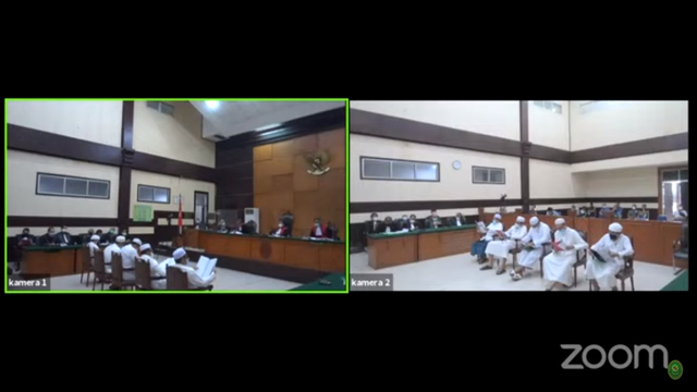 Kerumunan Petamburan, Eks Ketum FPI dkk Dituntut 1,5 Tahun Penjara (139802)