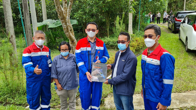Dewan Komisaris Pertamina kunjungi PLTP Kamojang. Foto: Dok. Pertamina