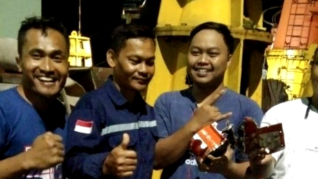Alvin Lie Puji KNKT Temukan CVR Sriwijaya Air: Hebat Temukan Modul di Dasar Laut (313981)