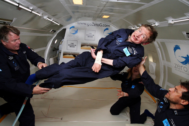 Stephen Hawking. Foto: NASA