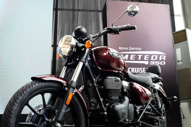 Foto: Ini Wujud Royal Enfield Meteor 350, Moge Seharga Rp 80 Jutaan! (310303)