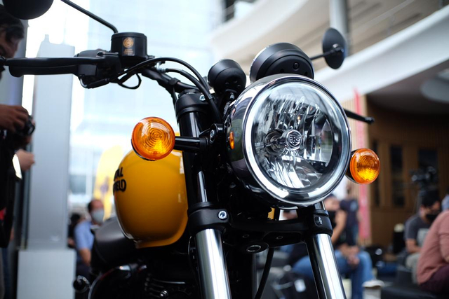 Foto: Ini Wujud Royal Enfield Meteor 350, Moge Seharga Rp 80 Jutaan! (310298)