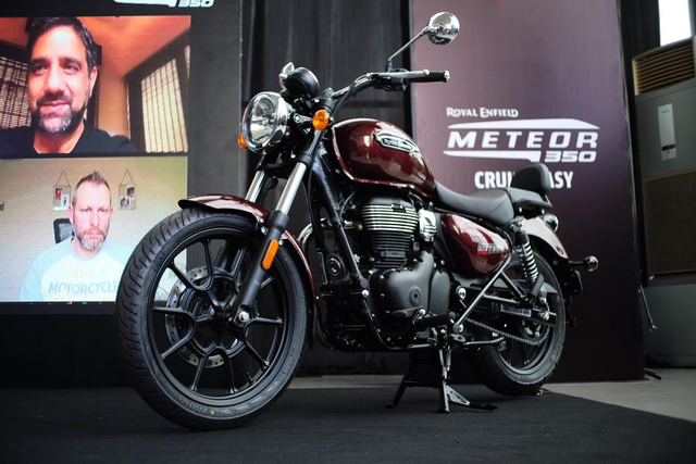 Foto: Ini Wujud Royal Enfield Meteor 350, Moge Seharga Rp 80 Jutaan! (310310)