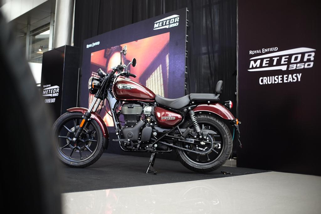 Foto: Ini Wujud Royal Enfield Meteor 350, Moge Seharga Rp 80 Jutaan! (310309)