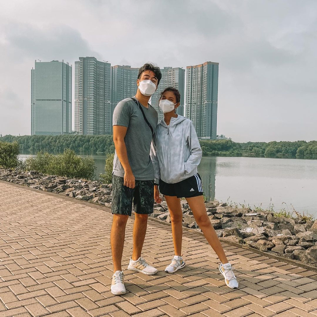 Pasangan Vidi dan Sheila. Foto: Instagram @vidialdiano
