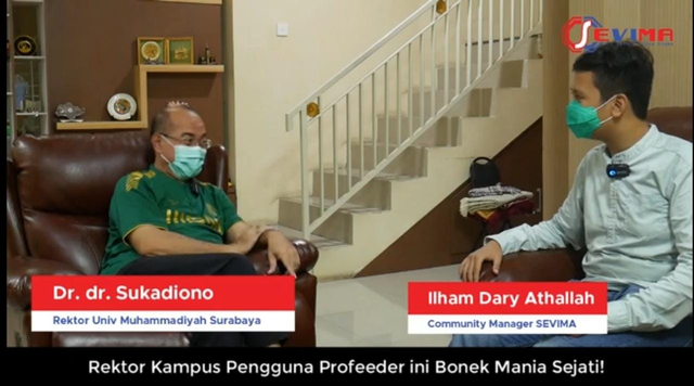 Dr. dr. Sukadiono - Rektor yang Juga Bonek Mania