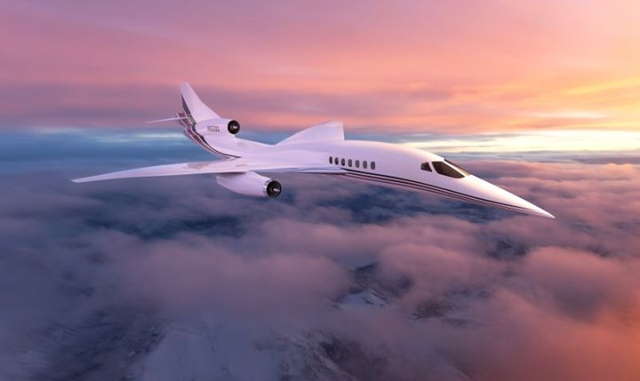 Ilustrasi pesawat jet supersonik Aerion Foto: aerionsupersonic/Instagram