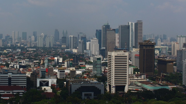 Ilustrasi distrik bisnis Jakarta. Sumber: pxhere.com