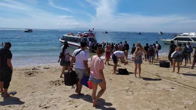 Long Weekend, Wisatawan Ke Nusa Penida Lewat Sanur Meningkat (75250)