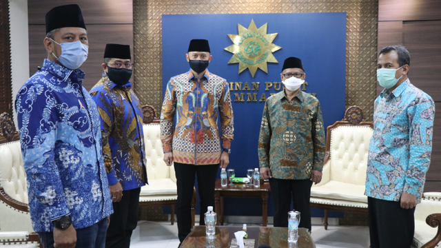 AHY Temui Ketum PP Muhammadiyah, Bahas 4 Persoalan Kebangsaan (181658)