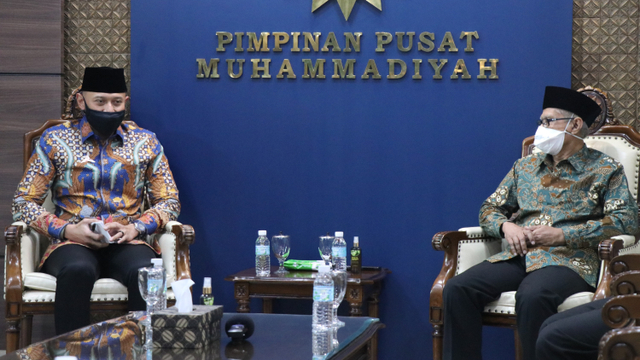 AHY Temui Ketum PP Muhammadiyah, Bahas 4 Persoalan Kebangsaan (181657)