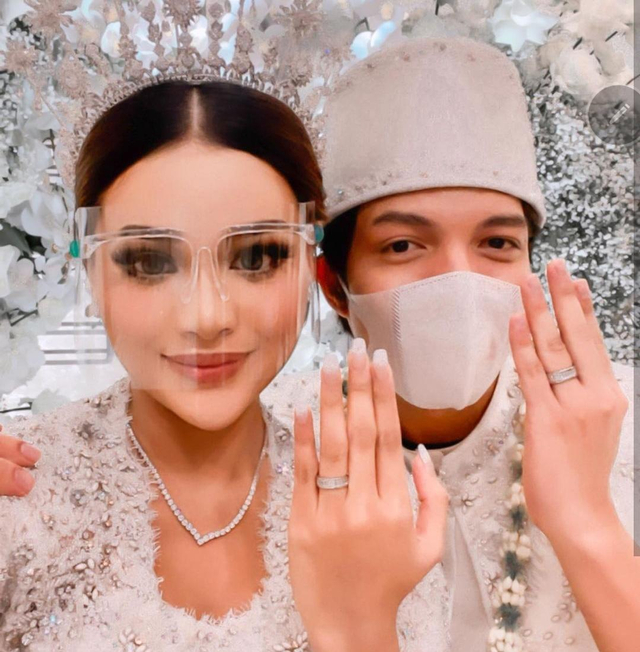 Atta Halillintar dan Aurel Hermansyah resmi menikah. Foto: Instagram Atta Halilintar 