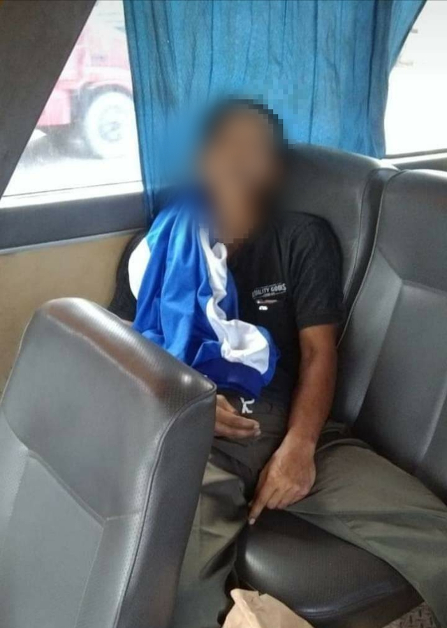 Korban, Ijar (56), ditemukan tewas didalam bus usai berhenti makan di rumah makan di Bukit Kemuning, Lampung Utara | Foto: Istimewa
