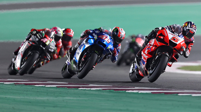 MotoGP Grand Prix Doha di Sirkuit Internasional Losail, di kota Lusail. Foto: Karim Jaafar/AFP