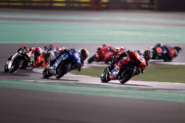 MotoGP Grand Prix Doha di Sirkuit Internasional Losail, di kota Lusail. Foto: Karim Jaafar/AFP