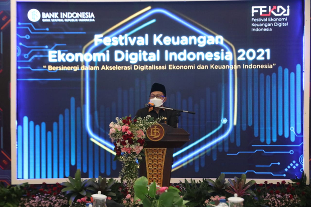 Wali Kota Malang, Sutiaji saat menghadiri FKDEI