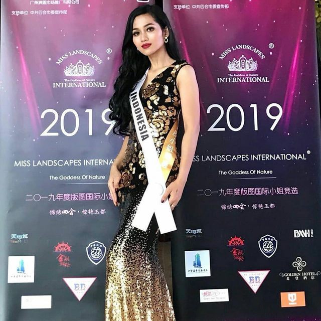 Era Setyowati alias Sierra, Miss Landscape Indonesia 2019. Foto: Instagram/pageantempire