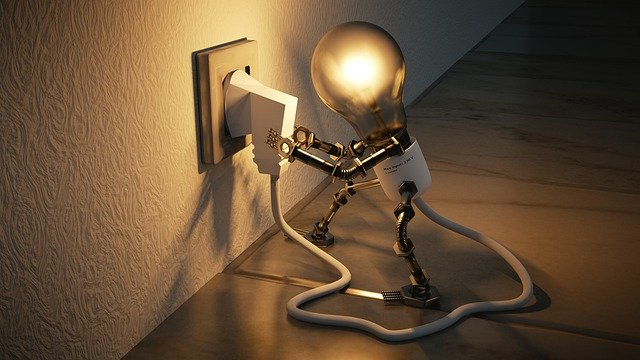 Ilustrasi perubahan energi listrik menjadi cahaya. Foto: Pixabay