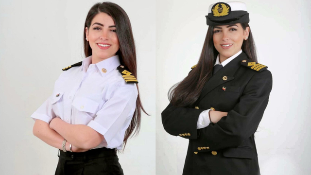 Marwa Elselehdar, Kapten Kapal Perempuan di Mesir. Foto: Instgaram @marwa.elselehdar