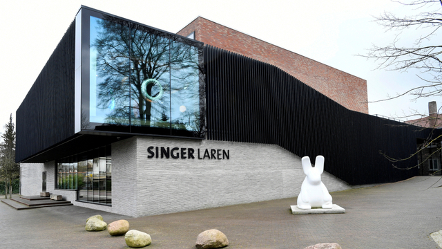 Museum Penyanyi Laren, tempat dicuri karya seni "Spring Garden" karya Vincent Van Gogh, di Laren, Belanda. Foto: Piroschka Van De Wouw/REUTERS