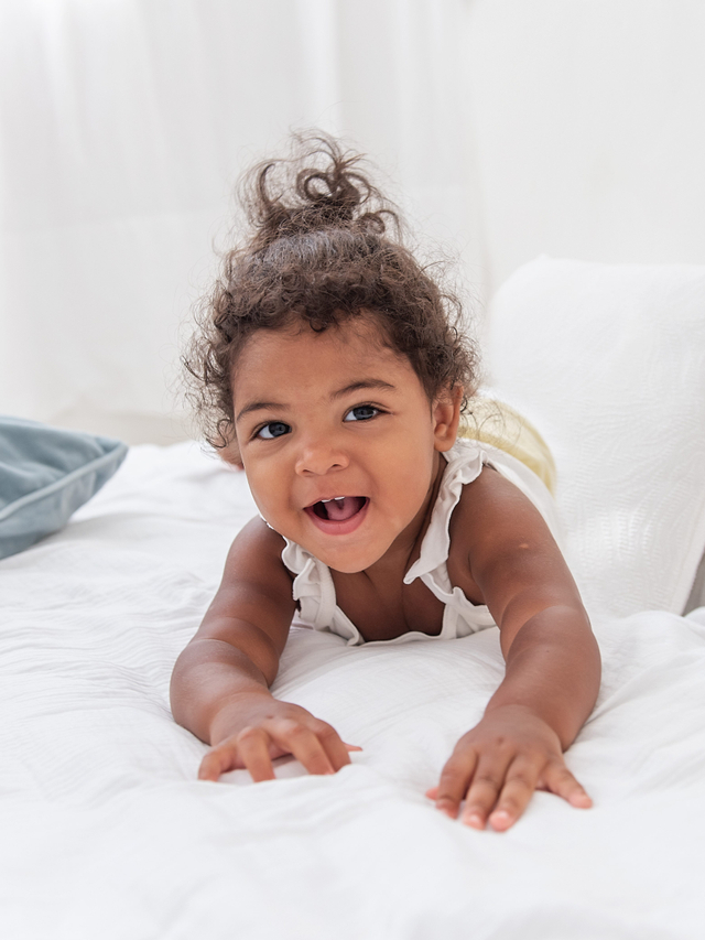  Ilustrasi rambut bayi diikat. Foto: Shutterstock