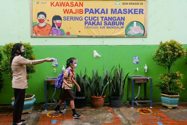 Jadwal PPDB DKI 2024 Tingkat SD Jalur Afirmasi, Zonasi, dan Perpindahan Ortu.  Foto: Ajeng Dinar Ulfiana/REUTERS