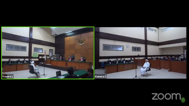 Habib Rizieq vs Bima Arya di Sidang Kasus Data Swab (1876)