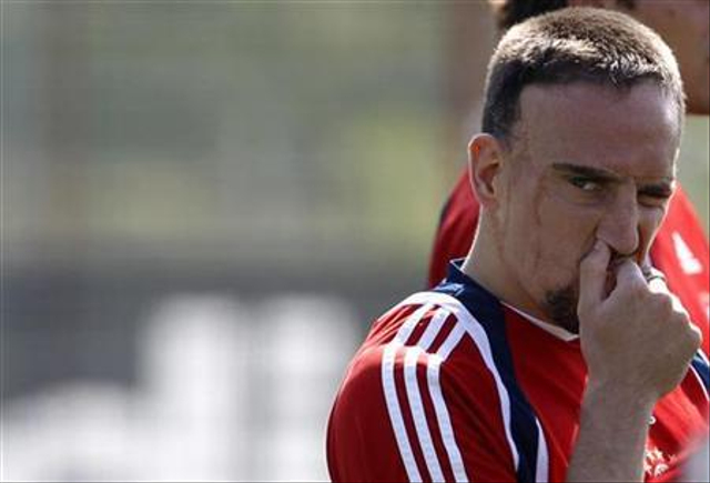 Franck Ribery saat berseragam Bayern Muenchen. Foto: REUTERS/Michaela Rehle
