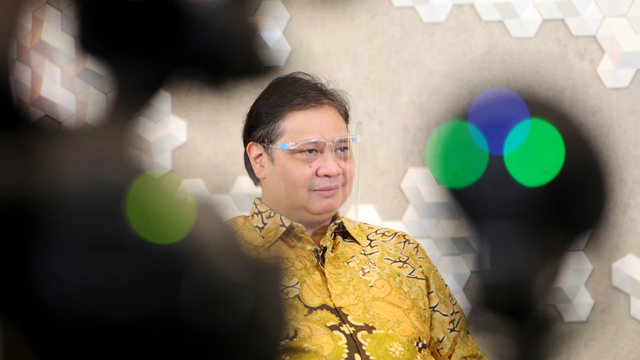 Menteri Koordinator Bidang Perekonomian Airlangga Hartarto. Foto: Aditia Noviansyah/kumparan