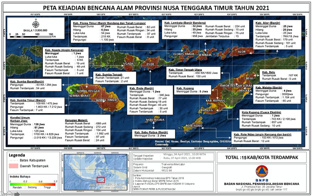 Doni Monardo: Beberapa Desa di NTT Masih Terisolasi, Cuaca Tak Bisa Kita Lawan (231861)