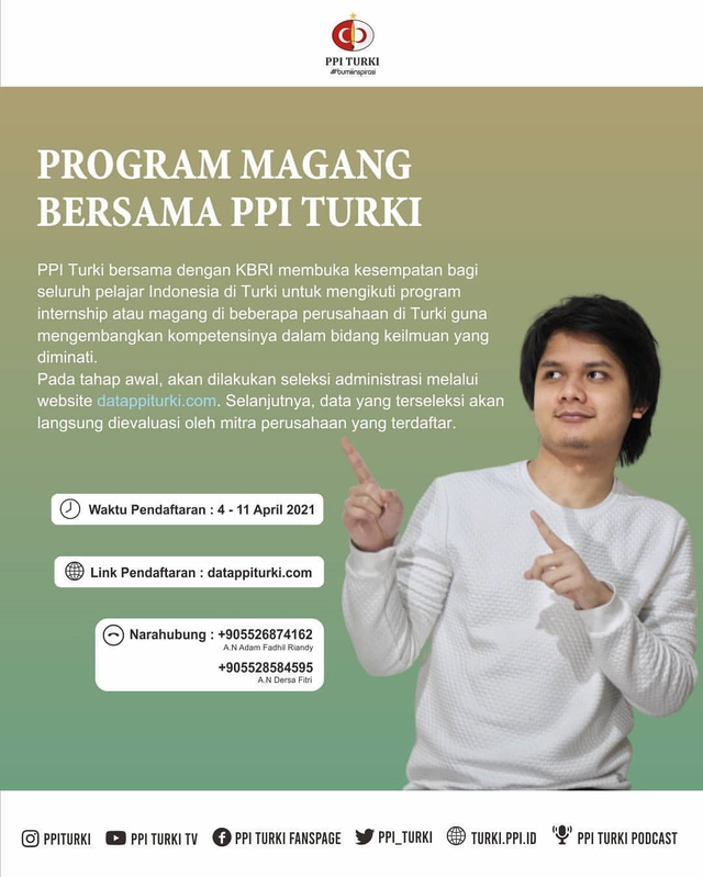 Perdana, PPI Turki Adakan Program Magang Bersama Bagi Seluruh Anggota di Turki