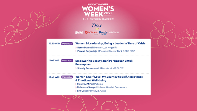 Live Now! Virtual Conference Women’s Week 2021 (76006)