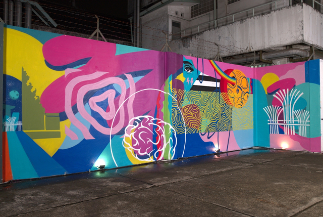 Karya Mural Puzzle Jakarta-Singapura, Bagaimana Menyatukannya? (10894)