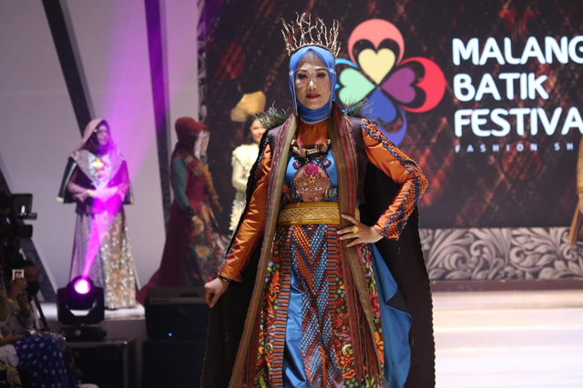 Acara bertajuk Malang Batik Festival 2021 yang digelar Pemkot Malang. (Foto: Pemkot Malang)