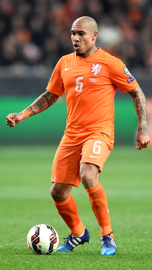 Nigel de Jong, eks pemain timnas Belanda. Foto: JOHN THYS/AFP