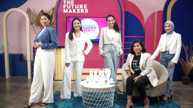 Foto: Keseruan di Balik Puncak Acara Women's Week 2021, The Future Makers (190377)
