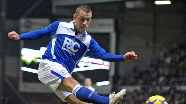 Kevin Phillips saat membela Birmingham. Foto: OLLY GREENWOOD / AFP