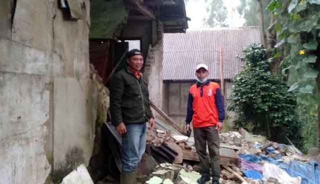 Sejumlah Rumah dan Tempat Ibadah di Probolinggo Rusak Akibat Gempa Malang