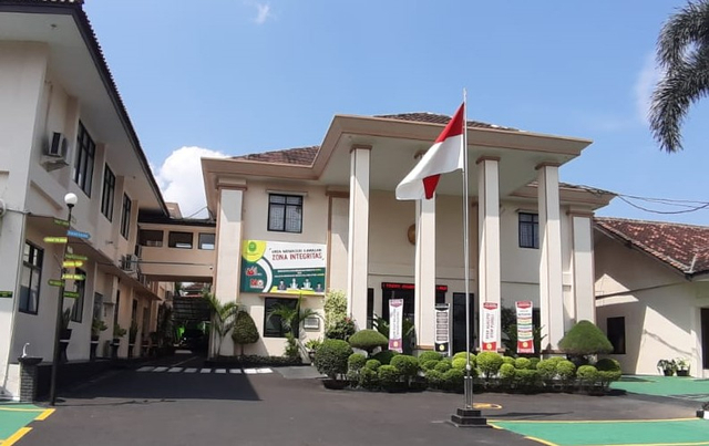 Gedung Pengadilan Tinggi Agama Bandar Lampung, sumber Dokumentasi Pribadi.