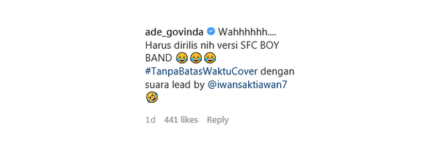 Raffi Nyanyi Lagu TBW, Ade Govinda: Harus Rilis Nih (90024)