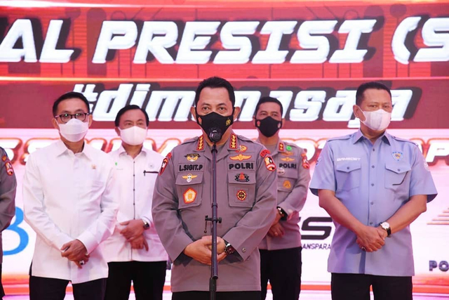 Kapolri, Jenderal Polisi Listyo Sigit Prabowo. Foto: Instagram/NTMC POLRI