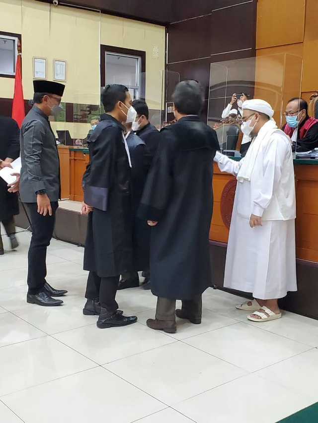 Wali Kota Bogor Bima Arya menjadi saksi di sidang kasus data swab Habib Rizieq di PN Jaktim. Foto: Dok. Istimewa
