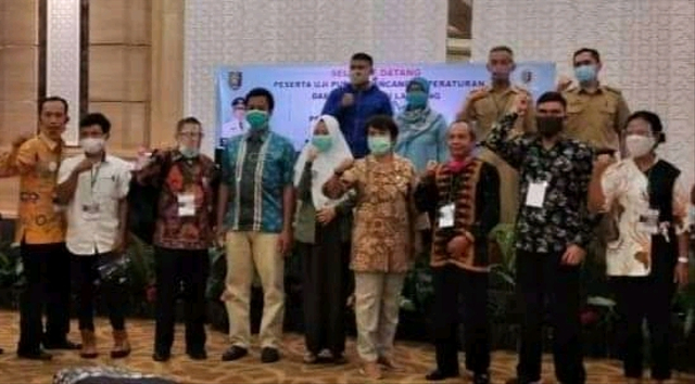 Uji publik peraturan daerah propinsi Lampung, dokumentasi AAI Lampung
