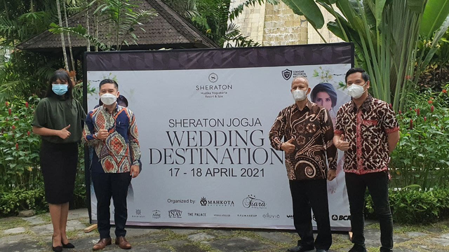 Sheraton Jogja yang akan gelar Wedding Showcase untuk Yogyakarta jadi destinasi pernikahan, Rabu (14/4/2021). Foto: Sandra/Tugu Jogja