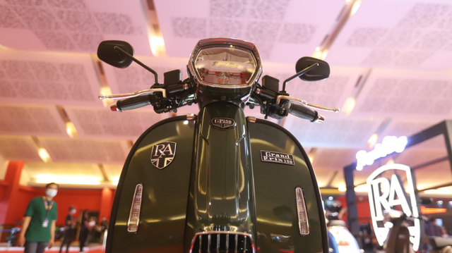 Royal Alloy Grand Prix 160 di IIMS Hybrid 2021. Foto: Bangkit Jaya Putra/kumparan